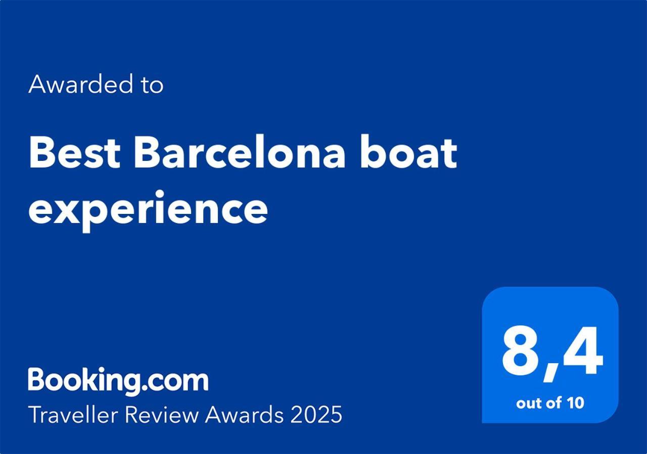 Best Barcelona Boat Experience Sant Adria de Besos Exteriér fotografie